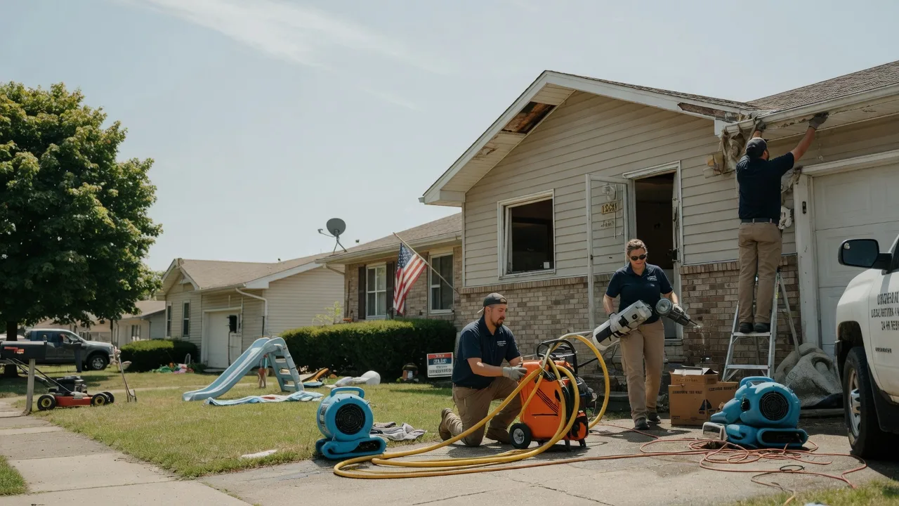 Water Damage Restoration in Bradley, OK near me